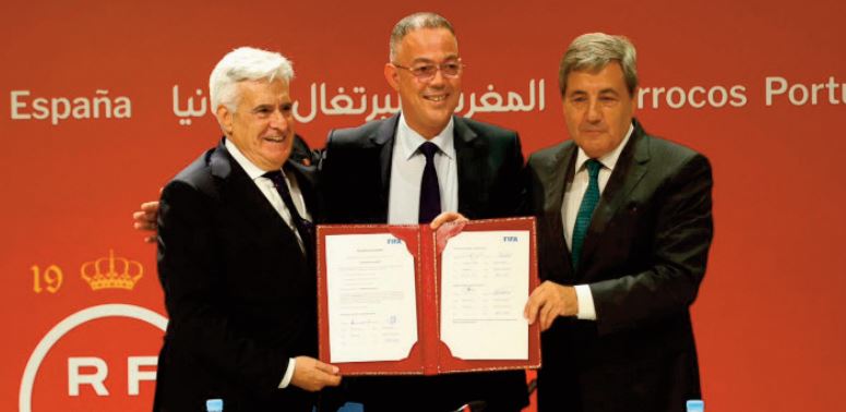 Le Maroc, le Portugal et l’Espagne signent officiellement l’accord de candidature pour l'organisation du Mondial 2030