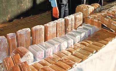 Mise en échec d'une tentative de trafic de 30 kg de chira à Bab Sebta Mise en échec d'une tentative de trafic de 30 kg de chira à Bab Sebta