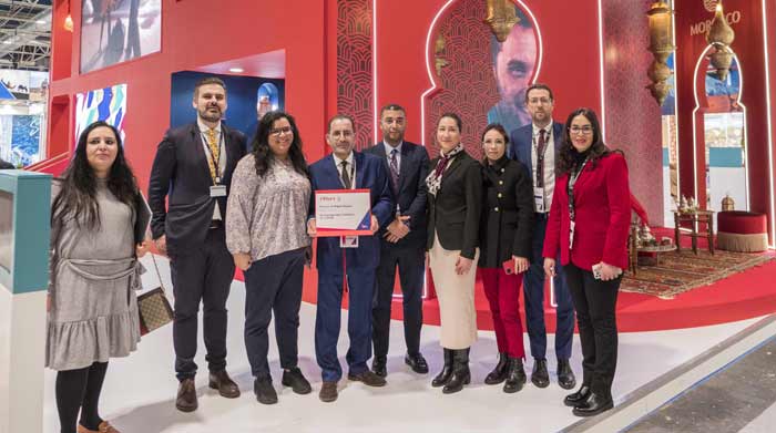 L’ONMT remporte le prix du meilleur stand au salon Fitur 2024