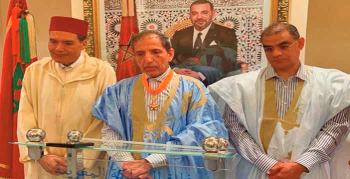 L'ancien ambassadeur mauritanien au Maroc décoré du Wissam Alaouite de l’ordre de Commandeur