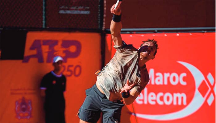 Stan Wawrinka et Roberto Carballés Baena en 8ème de finale