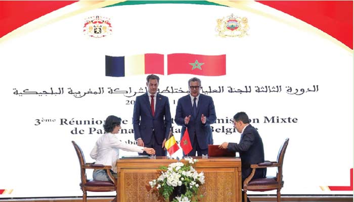 Le Maroc et la Belgique se félicitent de la signature de deux mémorandums d'entente et d'une feuille de route de coopération Le Maroc et la Belgique se félicitent de la signature de deux mémorandums d'entente et d'une feuille de route de coopération