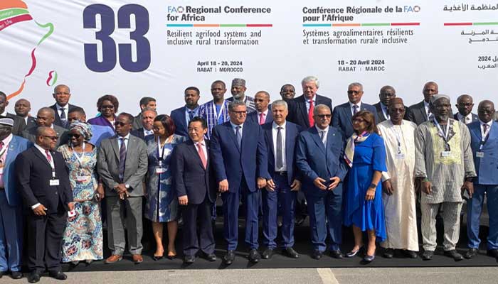 Coup d'envoi à Rabat de la 33ème session de la Conférence régionale de la FAO pour l'Afrique