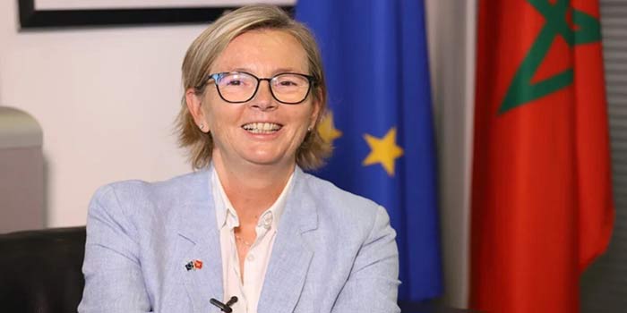 Patricia Llombart Cussac, ambassadrice de l'UE au Maroc. DR.