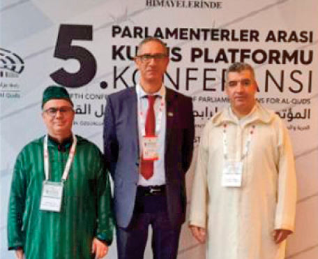 Une délégation parlementaire marocaine réitère à Istanbul la position constante du Royaume concernant la justesse de la cause palestinienne Une délégation parlementaire marocaine réitère à Istanbul la position constante du Royaume concernant la justesse de la cause palestinienne