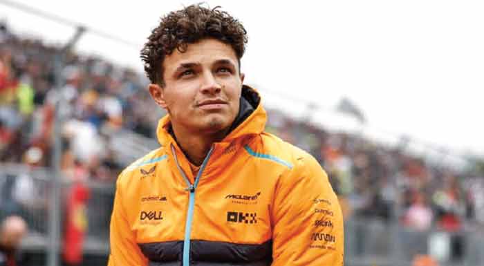 Lando Norris. Aussi talentueux sur qu'en dehors de la piste