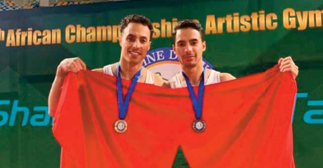 Championnats d'Afrique de gymnastique artistique. Le Maroc 2è au classement par équipes