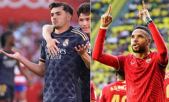 Les jolis doublés de Brahim Diaz et Youssef En-Nesyri