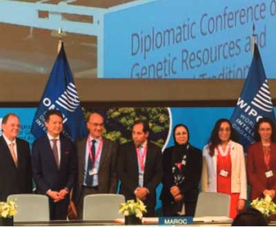 Contribution active du Maroc à la conclusion d'un nouveau traité de l'OMPI