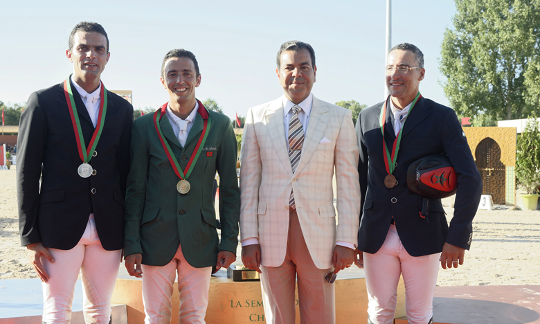 Ali Al Ahrach remporte le GP S.M le Roi  Mohammed VI de saut d'obstacles