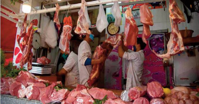 Envol des prix de viande au Maroc