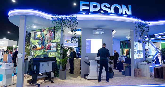Stand d'Epson au Gitex Africa Stand d'Epson au Gitex Africa