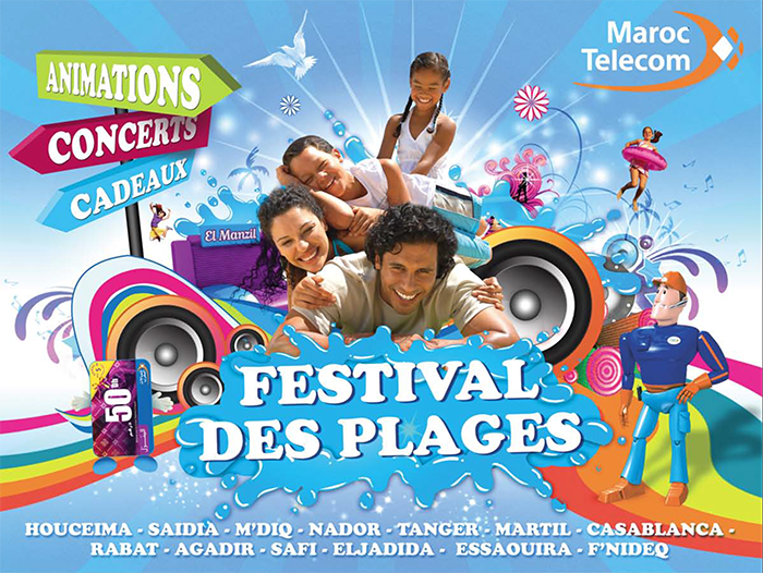 Le Festival des plages de Maroc Telecom rythme l’été des Marocains