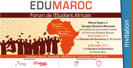 La Caravane “Edu-Maroc 2015” fait escale à Brazzaville et à Pointe-Noire