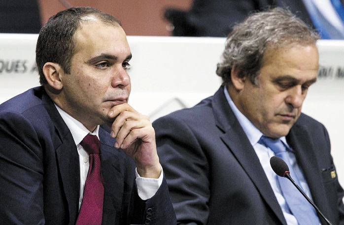 Prince Ali : Platini fait partie du système