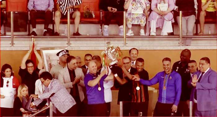 Coupe du Trône de handball. L'AS FAR remporte le titre aux dépens de Mountada Derb Sultan
 Coupe du Trône de handball. L'AS FAR remporte le titre aux dépens de Mountada Derb Sultan