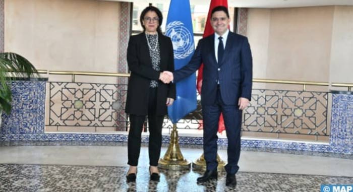 Nasser Bourita : Le Maroc toujours convaincu que le parapluie onusien est nécessaire pour conférer le caractère légitime à tout règlement de la crise libyenne Nasser Bourita : Le Maroc toujours convaincu que le parapluie onusien est nécessaire pour conférer le caractère légitime à tout règlement de la crise libyenne