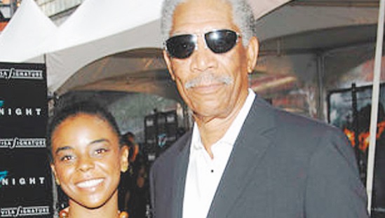 La petite fille de Morgan Freeman sauvagement assassinée La petite fille de Morgan Freeman sauvagement assassinée