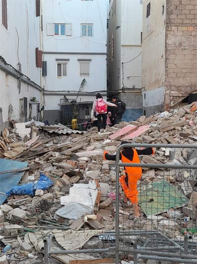 La Rue de la Mer à la merci des gravats et de l'insécurité au quotidien