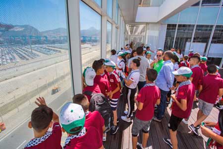 Les enfants maqdessis à la découverte de Tanger et ses alentours Les enfants maqdessis à la découverte de Tanger et ses alentours