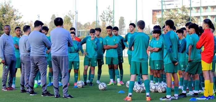 Stage des U15 en stage de préparation au Complexe Mohammed VI de football Stage des U15 en stage de préparation au Complexe Mohammed VI de football