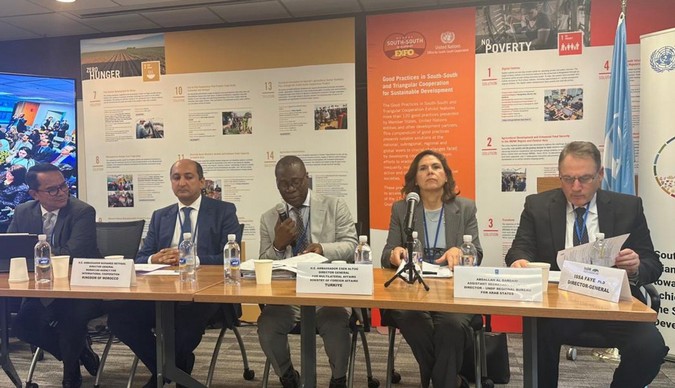 Mise en avant à New York de la vision de SM le Roi pour le développement de la coopération Sud-Sud Mise en avant à New York de la vision de SM le Roi pour le développement de la coopération Sud-Sud