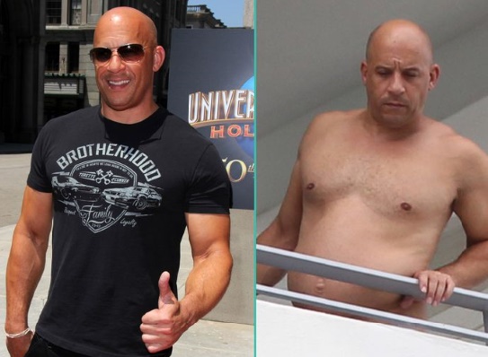 L’impressionnante métamorphose de Vin Diesel