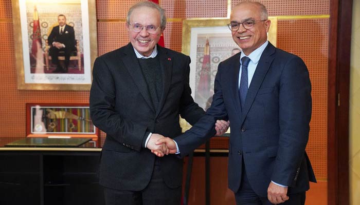 Haut-Commissariat au Plan: Passation de pouvoirs entre Chakib Benmoussa et Ahmed Lahlimi Haut-Commissariat au Plan: Passation de pouvoirs entre Chakib Benmoussa et Ahmed Lahlimi