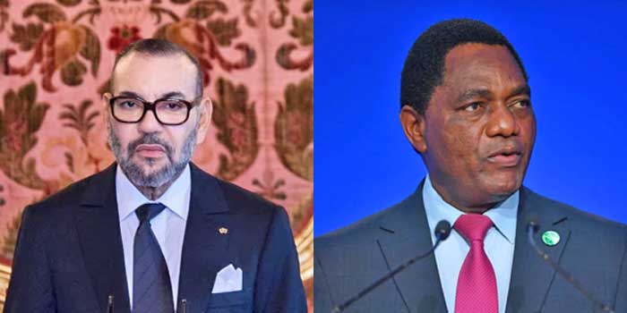 SM le Roi félicite le président zambien à l’occasion de la fête nationale de son pays SM le Roi félicite le président zambien à l’occasion de la fête nationale de son pays