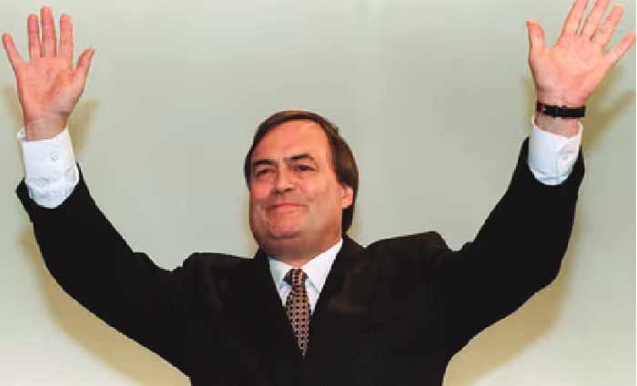 John Prescott.  "Colosse" du Labour à la personnalité haute en couleur John Prescott.  "Colosse" du Labour à la personnalité haute en couleur
