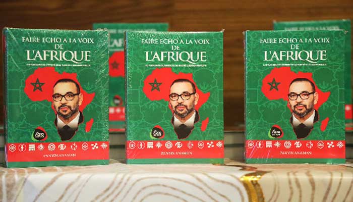 Présentation du livre "Faire écho à la voix de l’Afrique : Les plus grandes citations de Sa Majesté le Roi Mohammed VI" Présentation du livre "Faire écho à la voix de l’Afrique : Les plus grandes citations de Sa Majesté le Roi Mohammed VI"