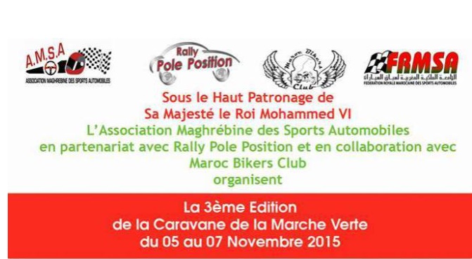 La 3è édition de la Caravane de la Marche Verte du 3 au 7 novembre