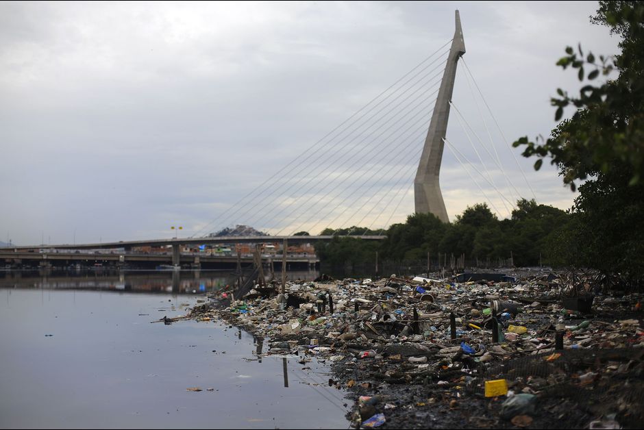 Sur une île polluée de Rio, un écologiste brésilien rêve de miracle