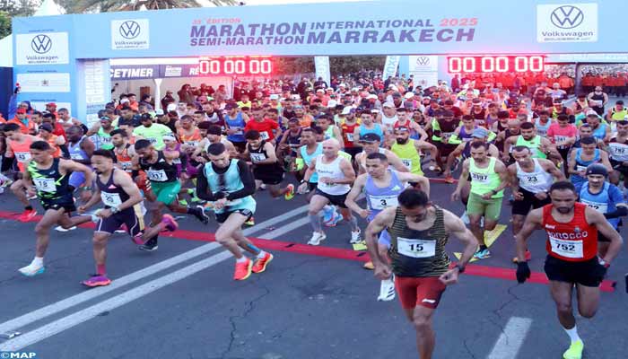 Marathon international de Marrakech : Le Kényan Alfonce Kigen Kibiwott et l’Éthiopienne Beyenne Tifri Tsegaye remportent la 35ème édition Marathon international de Marrakech : Le Kényan Alfonce Kigen Kibiwott et l’Éthiopienne Beyenne Tifri Tsegaye remportent la 35ème édition