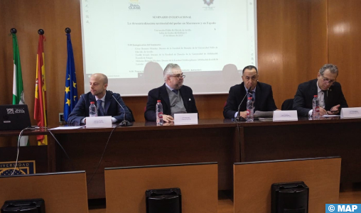 Séminaire à Séville sur les défis de la décentralisation au Maroc et en Espagne Séminaire à Séville sur les défis de la décentralisation au Maroc et en Espagne