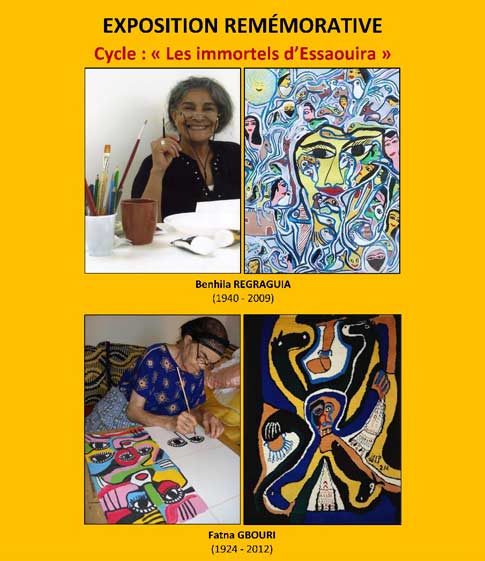 Exposition à la Galerie La Kasbah : Benhila Regraguira et Fatna Gbouri à l’honneur à Essaouira Exposition à la Galerie La Kasbah : Benhila Regraguira et Fatna Gbouri à l’honneur à Essaouira