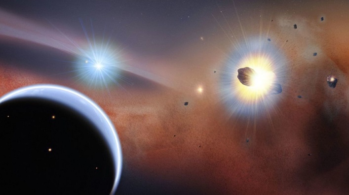 Les comètes géantes pourraient aussi menacer la Terre Les comètes géantes pourraient aussi menacer la Terre