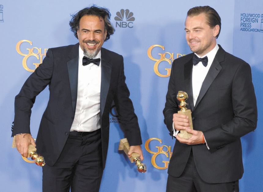 “The Revenant”  et Leonardo DiCaprio au sommet des  Golden Globes “The Revenant”  et Leonardo DiCaprio au sommet des  Golden Globes