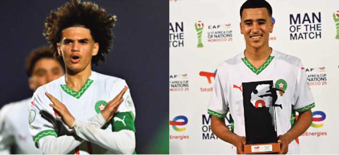 Ilies Belmokhtar et Abdellah Ouazane : Un duo de jeunes pépites qui brille de mille feux Ilies Belmokhtar et Abdellah Ouazane : Un duo de jeunes pépites qui brille de mille feux