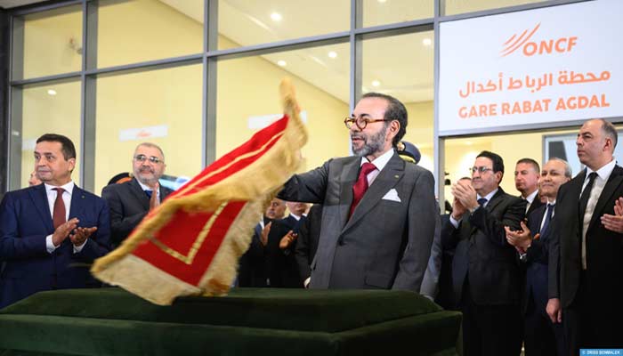 SM le Roi lance à Rabat les travaux de réalisation de la Ligne à grande vitesse Kénitra-Marrakech SM le Roi lance à Rabat les travaux de réalisation de la Ligne à grande vitesse Kénitra-Marrakech