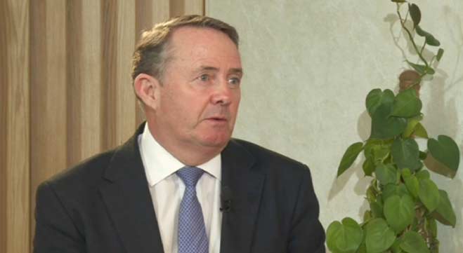 S ir Liam Fox, le député britannique