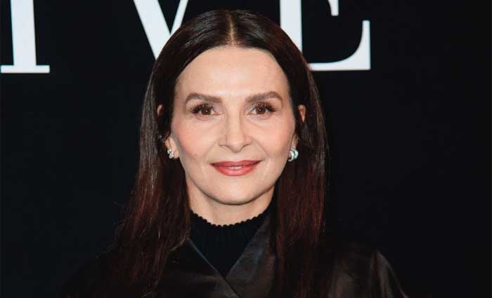 Juliette Binoche,  star à l'aura internationale et artiste engagée