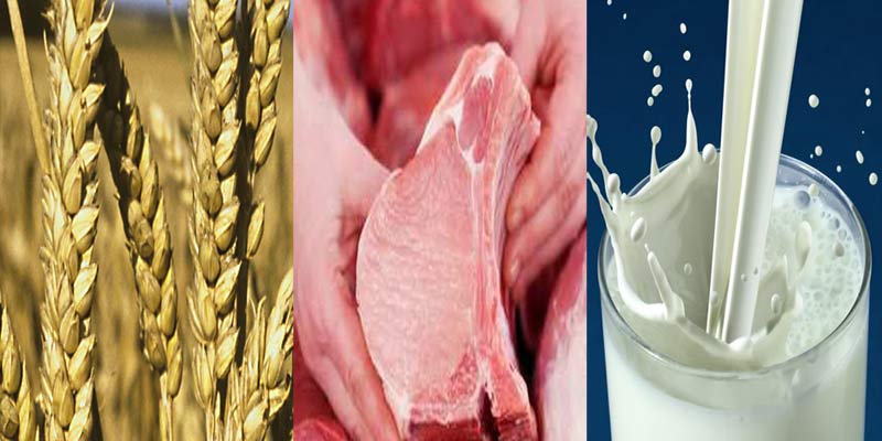 Hausse  des cours des céréales, de la viande et des produits laitiers à l’échelle mondiale