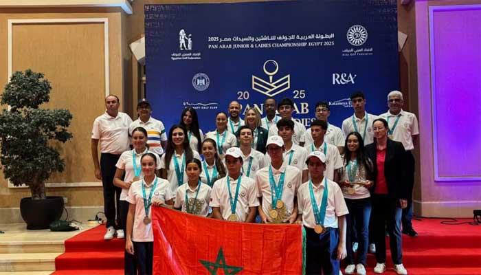 23ème Juniors & Ladies Pan Arab Golf Championship en Egypte : Carton plein pour le Maroc
