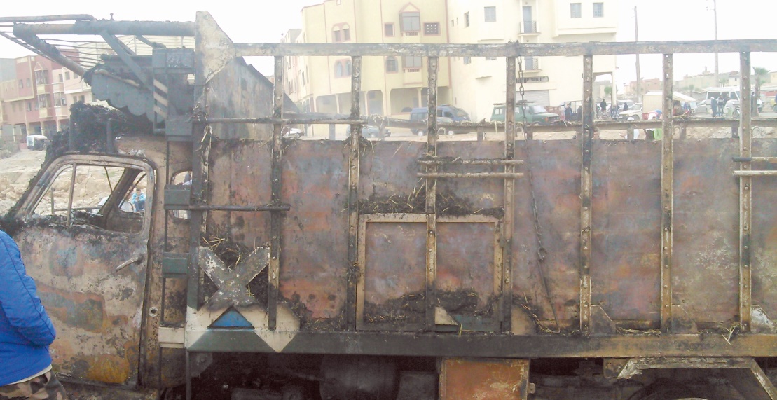 D’énormes dégâts dans un incendie au souk de Oued Zem
