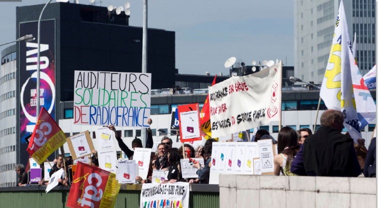 Journée de grèves tous azimuts en France