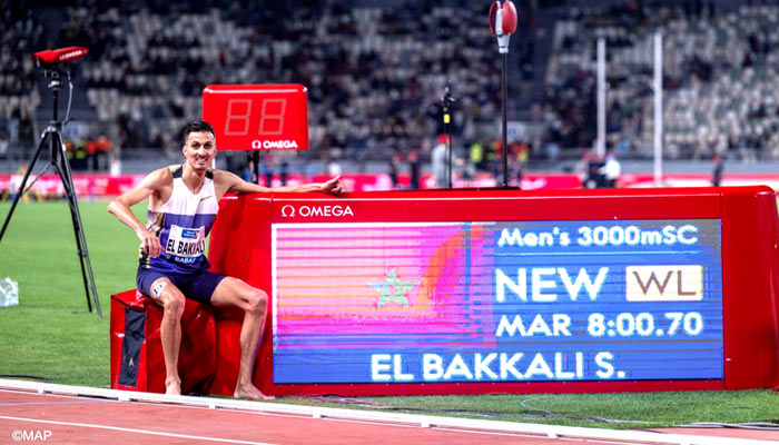 Soufiane El Bakkali : Le soutien du public était une source de motivation Soufiane El Bakkali : Le soutien du public était une source de motivation