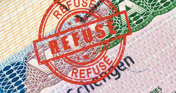 Moult visas refusés et toute une manne encaissée Moult visas refusés et toute une manne encaissée