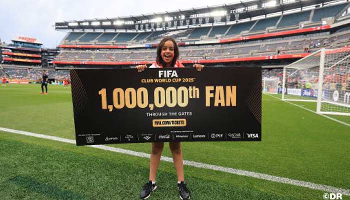 Une jeune supportrice du WAC devient la millionième spectatrice du Mondial des clubs