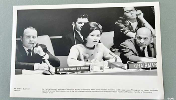 Au CDH, hommage à feue Halima Ouarzazi, doyenne des femmes diplomates africaines